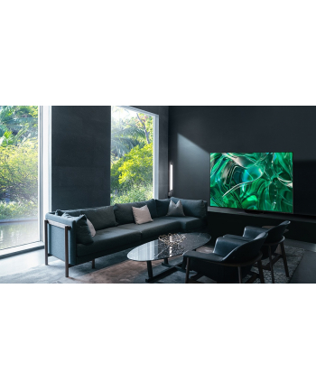 SAMSUNG GQ-65S90C, OLED TV (163 cm (65 inches), silver, UltraHD/4K, HDMI 2.1, AMD Free-Sync, 120Hz panel)
