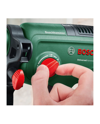 bosch powertools Bosch cordless hammer drill UniversalHammer 18V (green/Kolor: CZARNY, Li-ion battery 4.0Ah, case, POWER FOR ALL ALLIANCE)