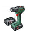 bosch powertools Bosch cordless drill/driver UniversalDrill 18V-60 (green/Kolor: CZARNY, 2x Li-ion batteries 2.0Ah, case, POWER FOR ALL ALLIANCE) - nr 1