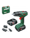 bosch powertools Bosch cordless drill/driver EasyDrill 18V-40 (green/Kolor: CZARNY, 2x Li-ion battery 1.5Ah, case, POWER FOR ALL ALLIANCE) - nr 1