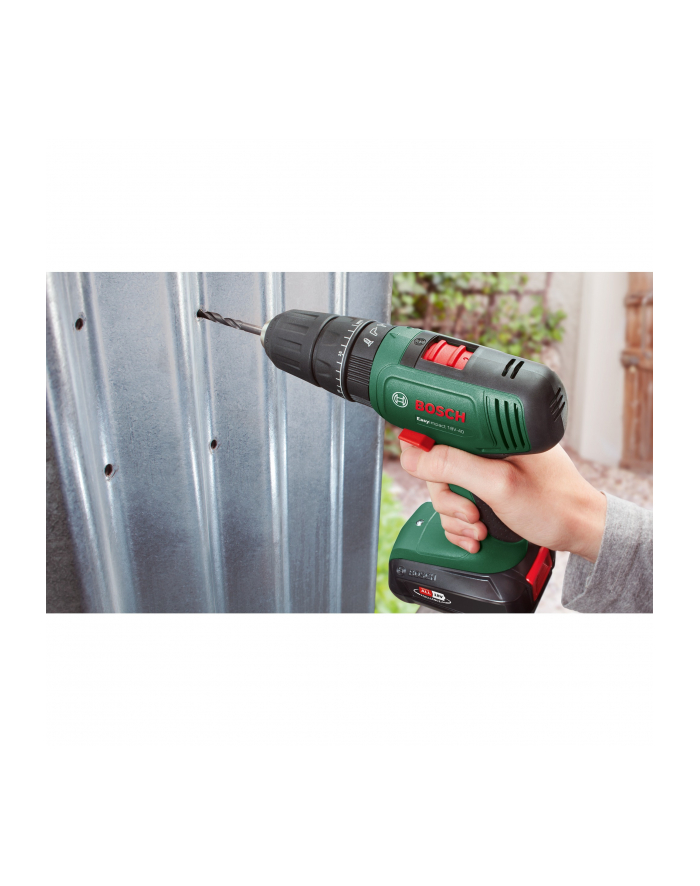 bosch powertools Bosch cordless impact drill EasyImpact 18V-40 (green/Kolor: CZARNY, Li-ion battery 2.0Ah, case, POWER FOR ALL ALLIANCE) główny