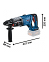 bosch powertools Bosch Cordless Hammer Drill GBH 18V-28 DC Professional solo, 18V (blue/Kolor: CZARNY, without battery and charger, in XL-BOXX) - nr 3