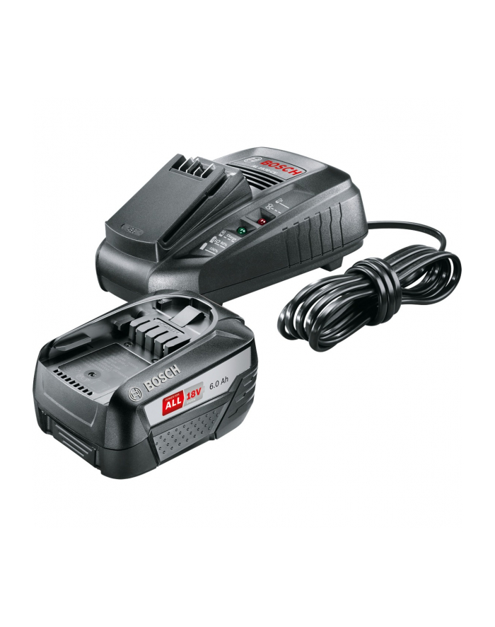 bosch powertools Bosch starter set 18V (PBA 6.0Ah + AL 1830 CV), charger (Kolor: CZARNY, battery + charger, POWER FOR ALL ALLIANCE) główny