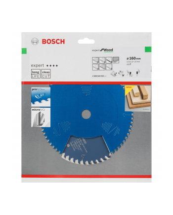 bosch powertools Bosch circular saw blade Expert for Wood,  160mm, 48Z (bore 20mm)