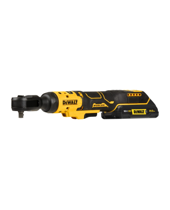 DeWALT cordless ratchet DCF513D1G, 3/8, 18V, screwdriver (yellow/Kolor: CZARNY, XR Li-ion battery 2.0Ah)