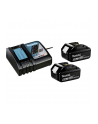 Makita Power Source Kit 18V 6Ah, set (Kolor: CZARNY, 2x battery BL1860B, 1x charger DC18RC) - nr 3