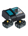 Makita Power Source Kit 18V 6Ah, set (Kolor: CZARNY, 2x battery BL1860B, 1x charger DC18RC) - nr 1