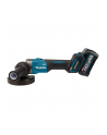 Makita cordless angle grinder GA008GM201 XGT, 40V (blue/Kolor: CZARNY, 2x Li-Ion XGT battery 4.0Ah, MAKPAC size 4) - nr 4