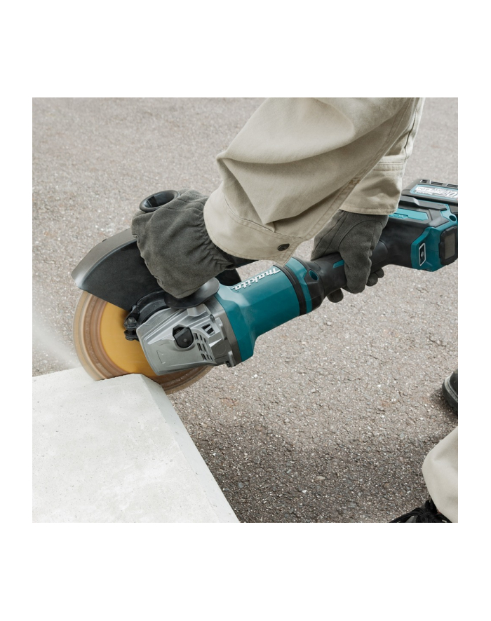 Makita cordless angle grinder GA038GT201 XGT, 40V (blue/Kolor: CZARNY, 2x Li-Ion XGT battery 5.0Ah, case) główny