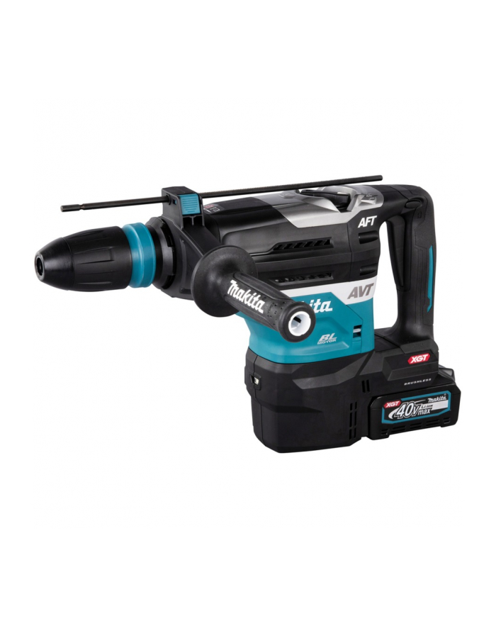 Makita HR005GM202 XGT cordless combination hammer, SDS-max, 40 volts, czerwonyary hammer (blue/Kolor: CZARNY, 2x Li-Ion batteries 4Ah, case) główny