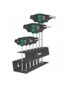 Wera 454/7 HF set 2 T-handle screwdrivers + rack, 7 pieces (Kolor: CZARNY/green, with holding function) - nr 22