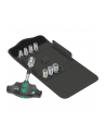 Wera Kraftform Kompakt 400 RA Set 2, with ratchet function, socket wrench (Kolor: CZARNY/green, 1/4, 9 pieces, with ball lock) - nr 7