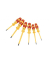 Wera 1060 i/1062 i/6 screwdriver set Kraftform VD-E (yellow/red, 6 pieces, Black Point tip) - nr 17