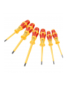 Wera 1060 i/1065 i/6 screwdriver set Kraftform VD-E (yellow/red, 6 pieces, Black Point tip) - nr 1