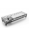 Alphacool Core Distro Plate 360 Links VPP/D5, distributor (transparent/silver, integrated reservoir) - nr 5