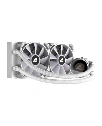 Sharkoon S80 RGB White AIO 240mm, water cooling (Kolor: BIAŁY)