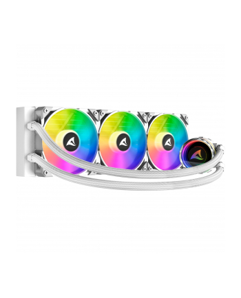 Sharkoon S90 RGB White AIO 360mm, water cooling (Kolor: BIAŁY)