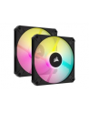 Corsair iCUE AF120 RGB Slim, case fan (Kolor: CZARNY, pack of 2, incl. controller) - nr 14