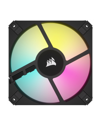 Corsair iCUE AF120 RGB Slim, case fan (Kolor: CZARNY, pack of 2, incl. controller)