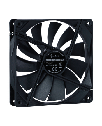 Sharkoon PWM Fan 1000 140x140x25, case fan (Kolor: CZARNY)