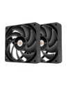 Thermaltake TOUGHFAN 12 Pro High Static Pressure PC Cooling Fan 120x120x25, case fan (Kolor: CZARNY, 2 fans pack) - nr 7