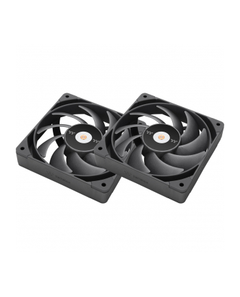Thermaltake TOUGHFAN 14 Pro High Static Pressure PC Cooling Fan 140x140x25, case fan (Kolor: CZARNY, 2 fans pack)