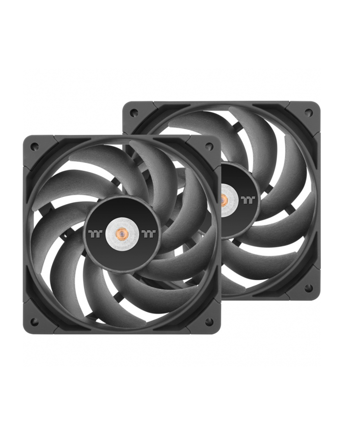 Thermaltake TOUGHFAN 14 Pro High Static Pressure PC Cooling Fan 140x140x25, case fan (Kolor: CZARNY, 2 fans pack) główny