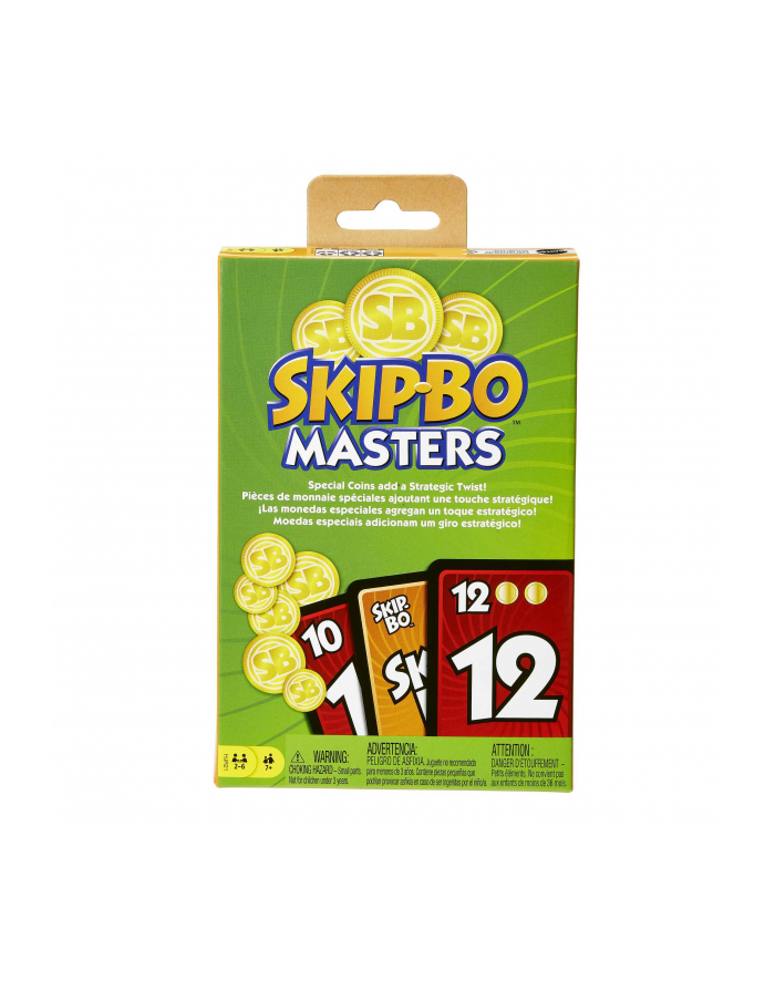 Mattel Games Skip-Bo Masters card game główny