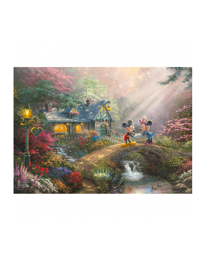 Schmidt Spiele Thomas Kinkade Studios: Mickey ' Minnie in the nostalgia metal box, jigsaw puzzle (500 pieces) główny