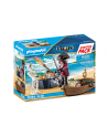 PLAYMOBIL 71254 Pirates Starter Pack Pirate with Rowing Boat Construction Toy - nr 1