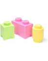 Room Copenhagen LEGO memory block multi pack 3 pieces, storage box (light green, size S) - nr 1