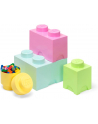 Room Copenhagen LEGO memory block multi pack 4 pieces, storage box (light green, size L) - nr 2