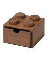 Room Copenhagen LEGO 2x2 wooden desk drawer, storage box (oak, dark) - nr 3