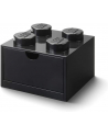 Room Copenhagen LEGO Desk Drawer 4 , storage box (Kolor: CZARNY, knobs) - nr 7