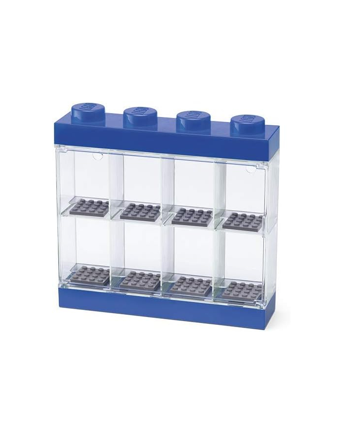 Room Copenhagen LEGO minifigures display case blue, storage box (transparent, transparent) główny