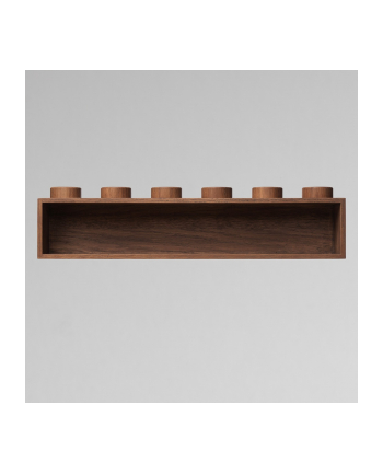 Room Copenhagen LEGO 1x6 bookshelf 41120901 (oak, dark stained)