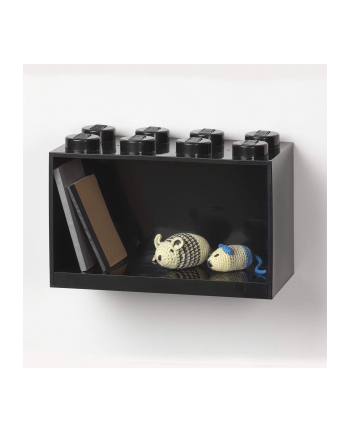 Room Copenhagen LEGO Regal Brick 8 Shelf 41151733 (Kolor: CZARNY)