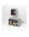 Room Copenhagen LEGO Regal Brick Shelf 8+4, Set 41171740 (light grey, 2 shelves) - nr 2