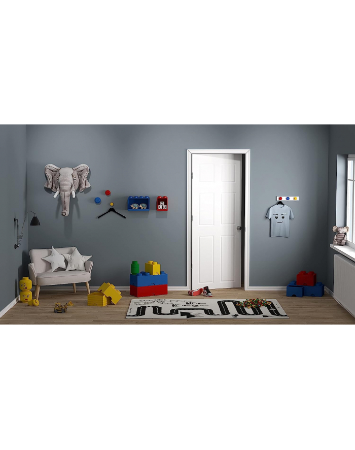 Room Copenhagen LEGO Regal Brick Shelf 8+4, Set 41171740 (light grey, 2 shelves) główny