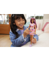 Mattel Barbie Fashionistas doll with pink highlights and heart print dress - nr 2
