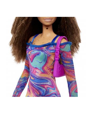 Mattel Barbie fashionistas doll with crimped hair and freckles