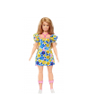 Mattel Barbie Fashionistas doll with Down Syndrome in a floral dress - nr 5