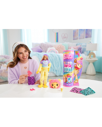 Mattel Barbie Cutie Reveal Cozy Cute Series - Lion Doll