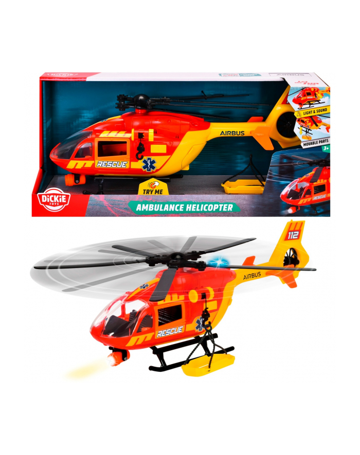 Dickie Ambulance Helicopter toy vehicle główny