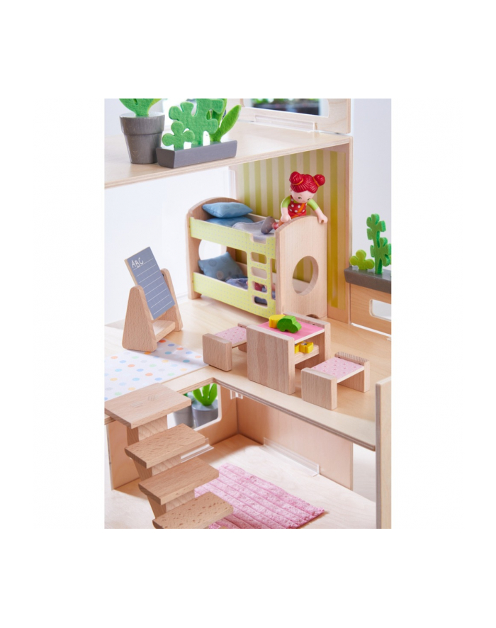 HABA Little Friends - Doll's house furniture Children's room for siblings, doll's furniture główny