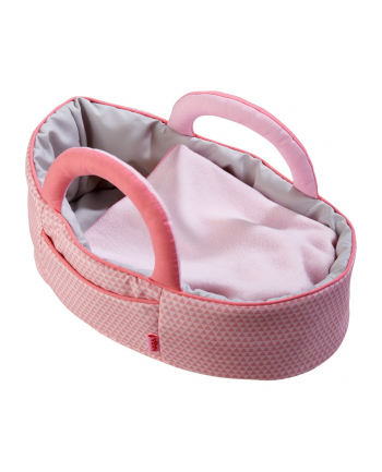HABA doll carrier bag pink, doll accessories (pink/grey)