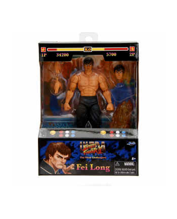 jada toys Jada Street Fighter ll Fei-Long 6 Fig.