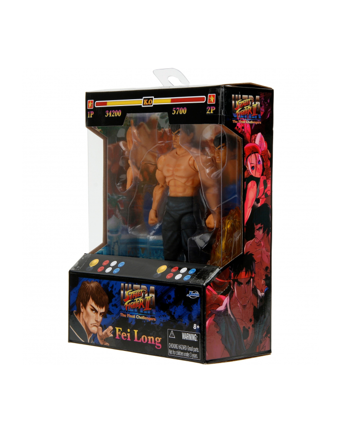 jada toys Jada Street Fighter ll Fei-Long 6 Fig. główny