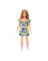 Mattel Barbie Fashionistas doll with Down Syndrome in a floral dress - nr 2