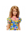 Mattel Barbie Fashionistas doll with Down Syndrome in a floral dress - nr 3